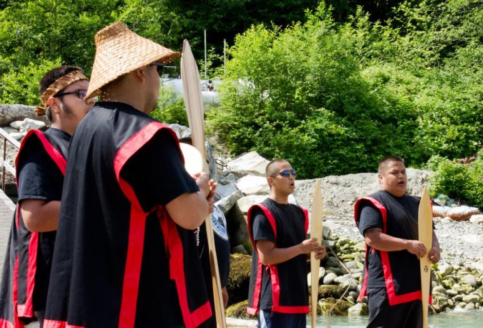 Homalco singers | Homalco Wildlife & Cultural Tours