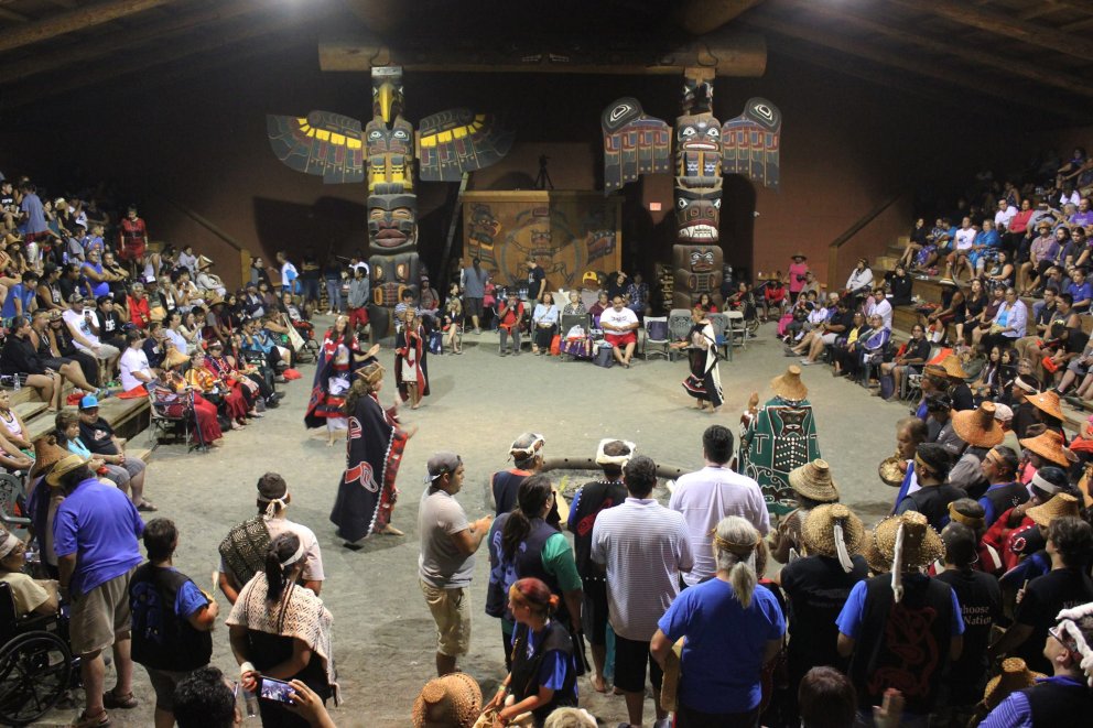 A Homalco gathering | Homalco Wildlife & Cultural Tours
